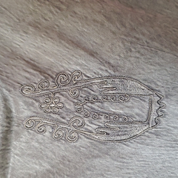 Bohemian embroidered Indian dress - Picture 8 of 11